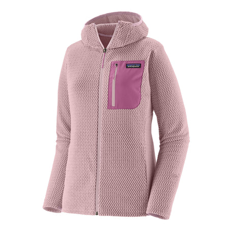 Patagonia Women's R1 Air Full Zip Hooded Jacket Quiet Violet / X-Small - 53 Degrees North