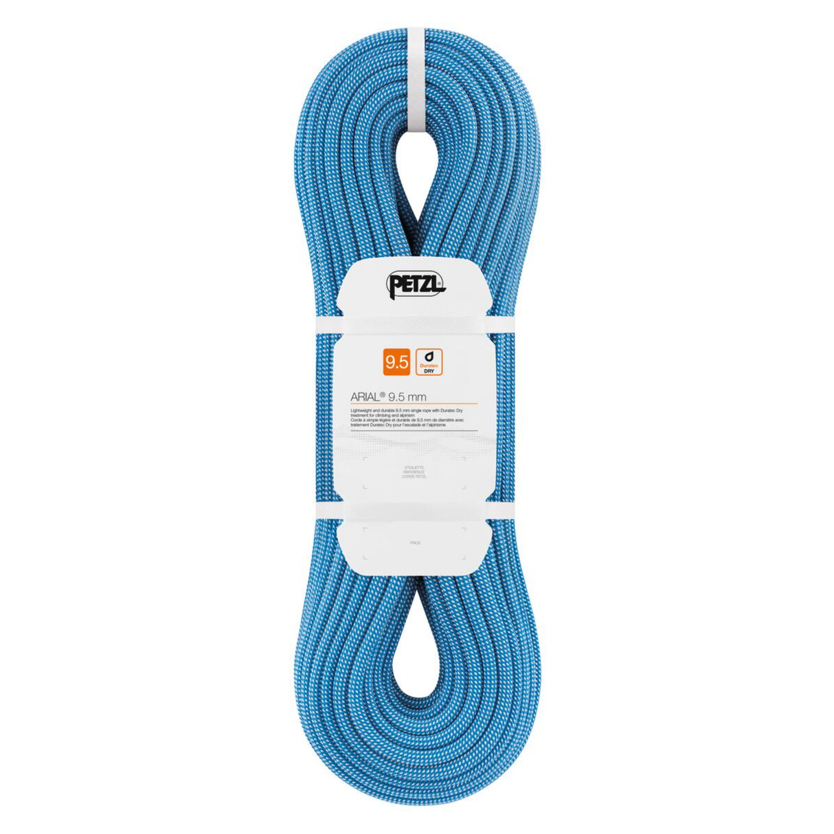 Petzl Arial Rope 9.5mm - 60m Blue - 53 Degrees North 