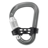 Petzl Attache Bar Carabiner Silver - 53 Degrees North 