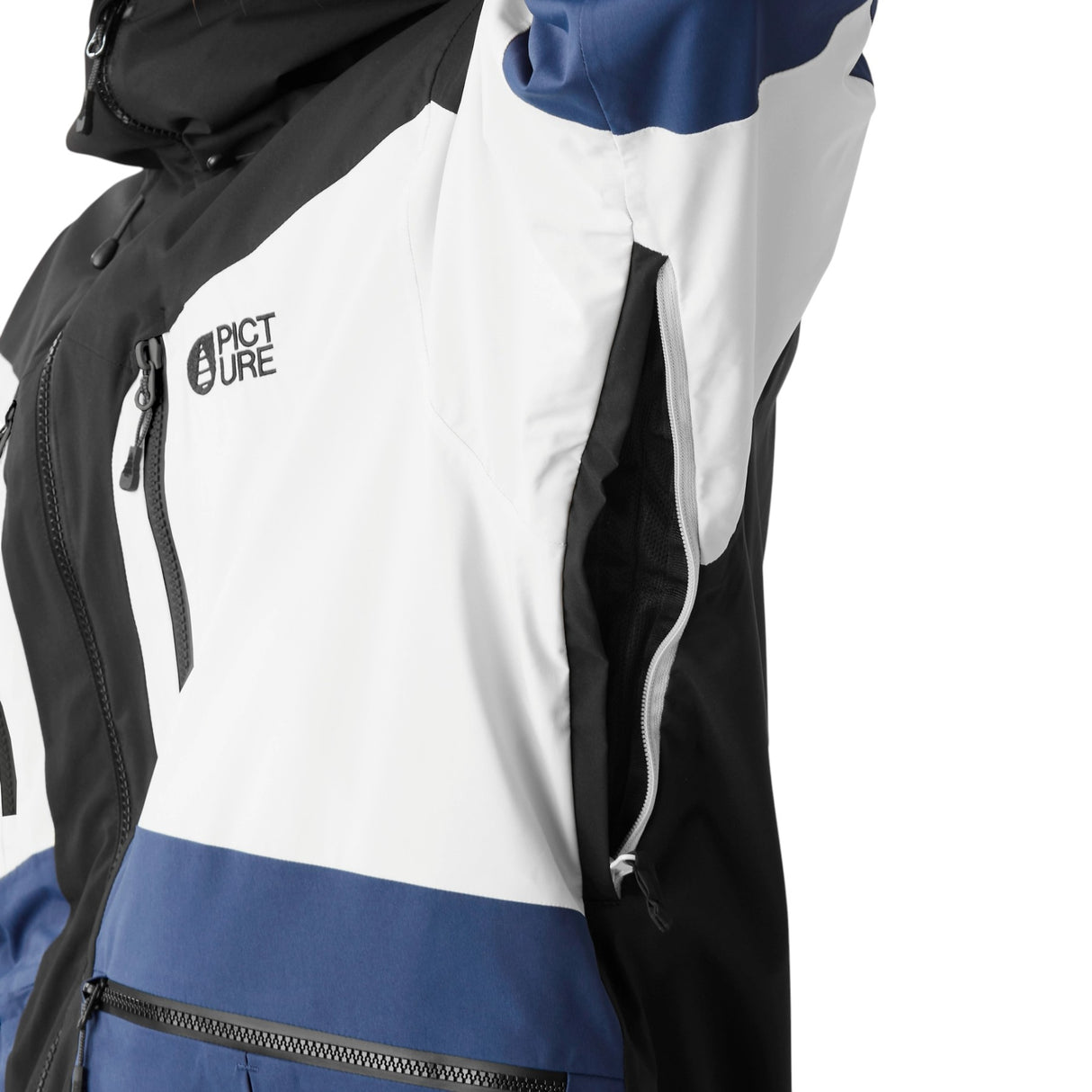 Picture Men's Naikoon Ski Jacket Vapor Grey / X-Small-Vapor Grey / Small-Vapor Grey / Medium-Vapor Grey / Large-Vapor Grey / X-Large - 53 Degrees North 