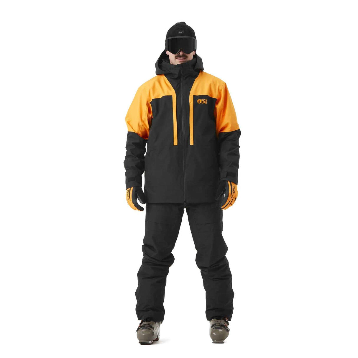 Picture Men's Track Ski Jacket Carrot Black / Small-Carrot Black / Medium-Carrot Black / Large-Carrot Black / X-Large-Patriot Blue / X-Small - 53 Degrees North 