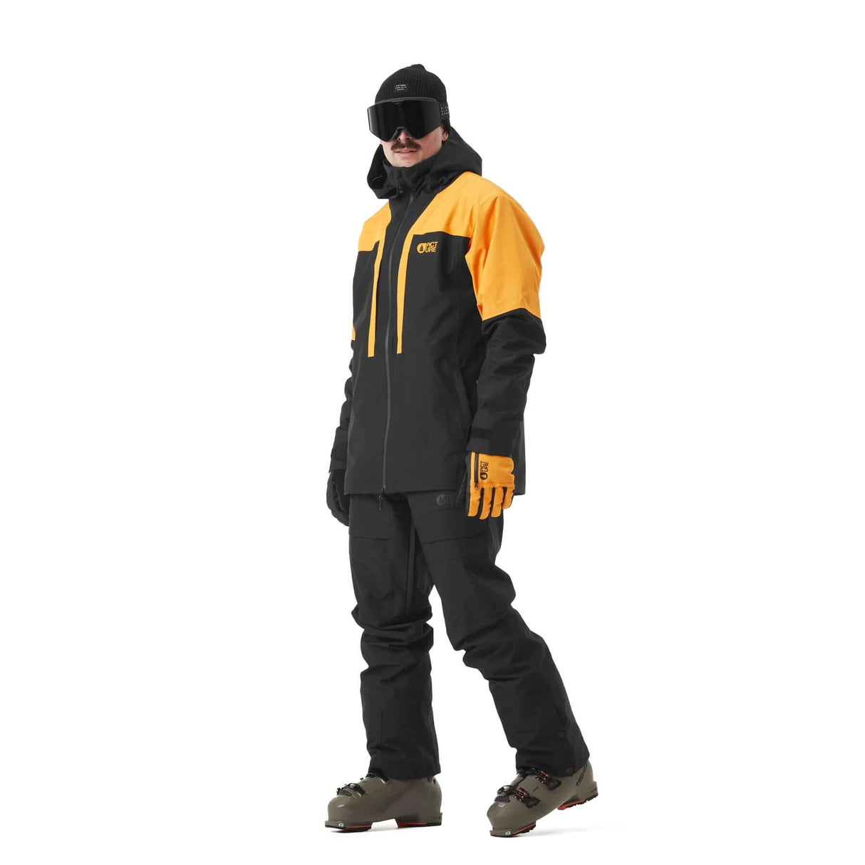 Picture Men's Track Ski Jacket Carrot Black / Small-Carrot Black / Medium-Carrot Black / Large-Carrot Black / X-Large-Patriot Blue / X-Small - 53 Degrees North 