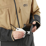 Picture Men's Waterproof Track Snow Jacket Tannin/Black / Small-Tannin/Black / Medium-Tannin/Black / Large-Tannin/Black / X-Large-Laurel Wreath/Dark Blue / Small - 53 Degrees North 