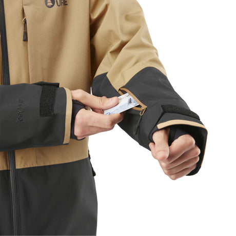 Picture Men's Waterproof Track Snow Jacket Tannin/Black / Small-Tannin/Black / Medium-Tannin/Black / Large-Tannin/Black / X-Large-Laurel Wreath/Dark Blue / Small - 53 Degrees North 