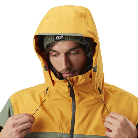 Picture Men's Waterproof Track Snow Jacket Tannin/Black / Small-Tannin/Black / Medium-Tannin/Black / Large-Tannin/Black / X-Large-Laurel Wreath/Dark Blue / Small - 53 Degrees North 