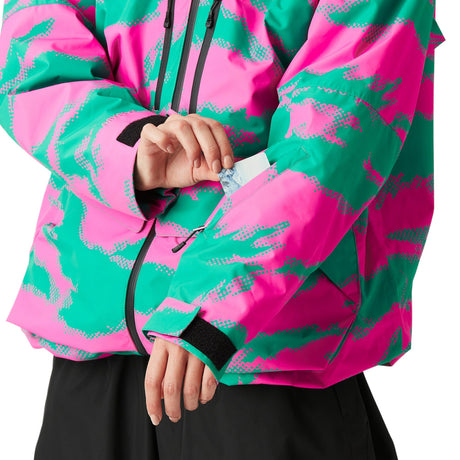 Picture Women's Akna Ski Jacket Retro Bliss Print / X-Small-Retro Bliss Print / Small-Retro Bliss Print / Medium-Retro Bliss Print / Large-Retro Bliss Print / X-Large - 53 Degrees North 