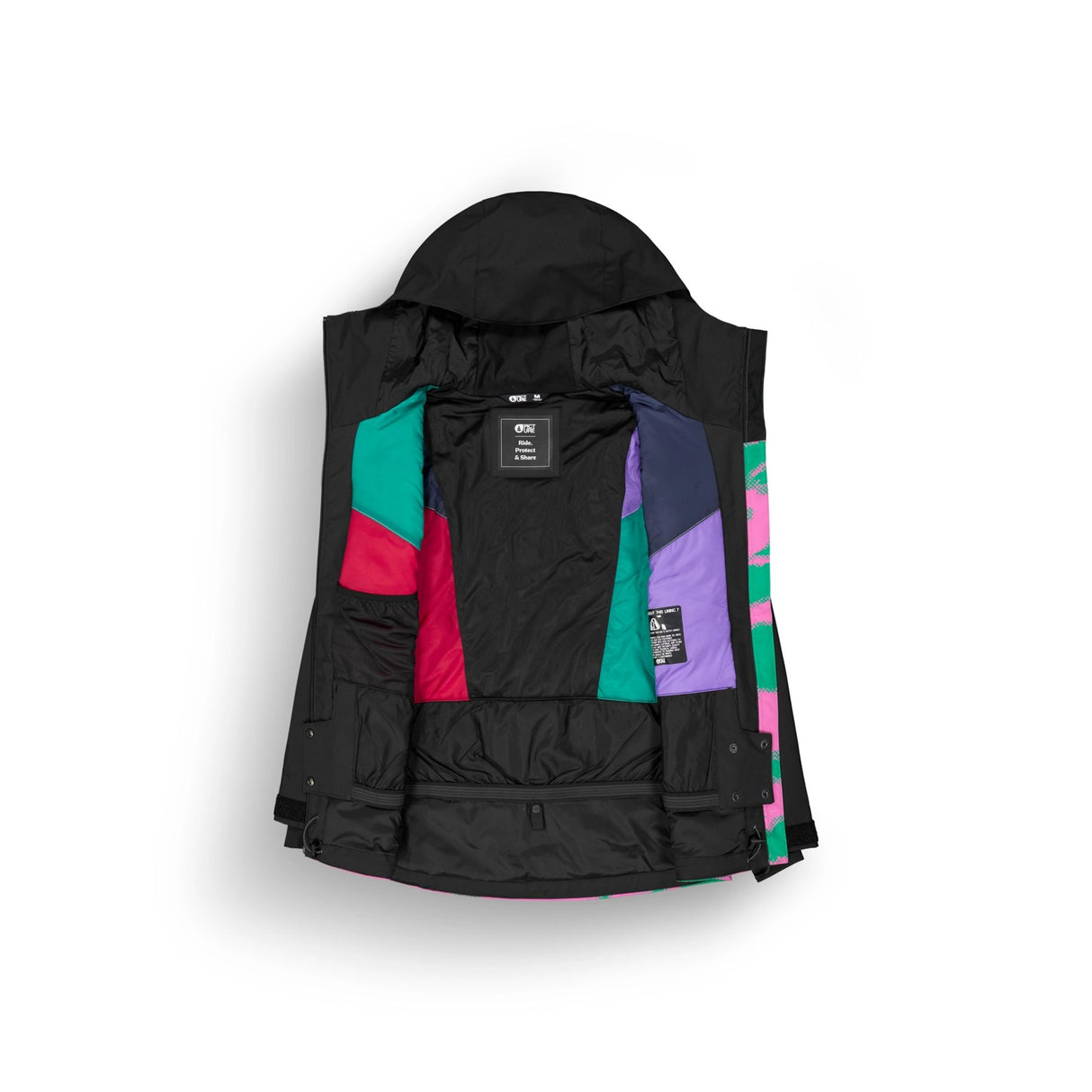 Picture Women's Glawi Jacket Retro Bliss Print / X-Small-Retro Bliss Print / Small-Retro Bliss Print / Medium-Retro Bliss Print / Large-Retro Bliss Print / X-Large - 53 Degrees North 