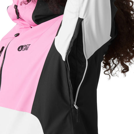 Picture Women's Seen Ski Jacket Super Pink / X-Small-Super Pink / Small-Super Pink / Medium-Super Pink / Large-Super Pink / X-Large - 53 Degrees North 