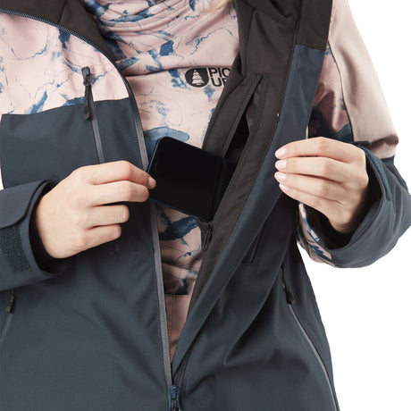 Picture Women's Waterproof Exa Ski Jacket Dark Blue / X-Small-Dark Blue / Small-Dark Blue / Medium-Dark Blue / Large - 53 Degrees North 