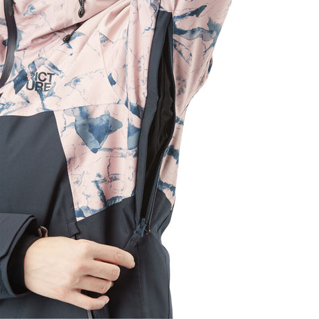 Picture Women's Waterproof Exa Ski Jacket Dark Blue / X-Small-Dark Blue / Small-Dark Blue / Medium-Dark Blue / Large - 53 Degrees North 