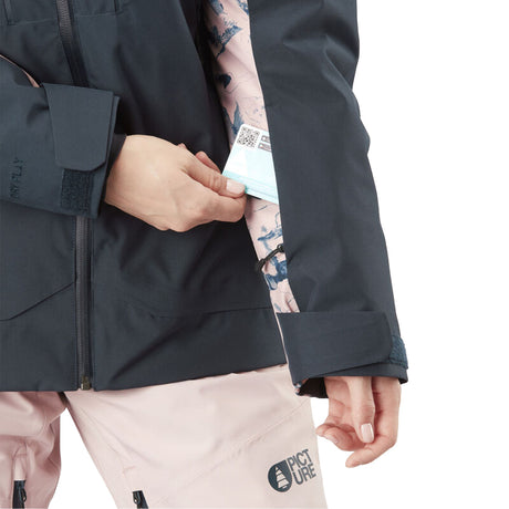 Picture Women's Waterproof Exa Ski Jacket Dark Blue / X-Small-Dark Blue / Small-Dark Blue / Medium-Dark Blue / Large - 53 Degrees North 