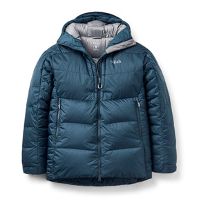 Rab Men's Positron Pro Hooded Down Jacket Tempest Blue / Small-Tempest Blue / Medium-Tempest Blue / Large-Tempest Blue / X-Large #- 53 Degrees North 