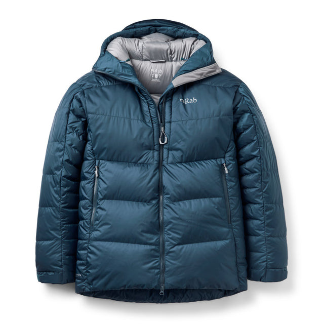 Rab Men's Positron Pro Hooded Down Jacket Tempest Blue / Small-Tempest Blue / Medium-Tempest Blue / Large-Tempest Blue / X-Large #- 53 Degrees North 