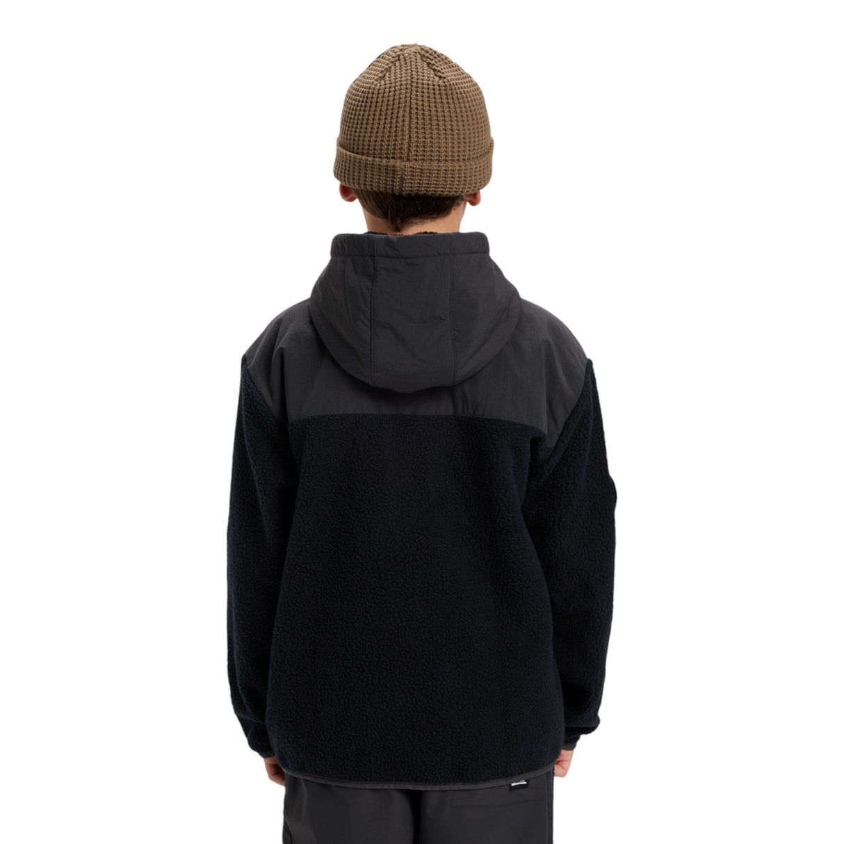 Quiksilver Boys' Back To S School Hood True Black / Age 7-8-True Black / Age 9-10-True Black / Age 11-12-True Black / Age 13-14-True Black / Age 15-16 - 53 Degrees North 