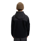 Quiksilver Boys' Back To S School Hood True Black / Age 7-8-True Black / Age 9-10-True Black / Age 11-12-True Black / Age 13-14-True Black / Age 15-16 - 53 Degrees North 