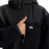 Quiksilver Boys' Back To S School Hood True Black / Age 7-8-True Black / Age 9-10-True Black / Age 11-12-True Black / Age 13-14-True Black / Age 15-16 - 53 Degrees North 