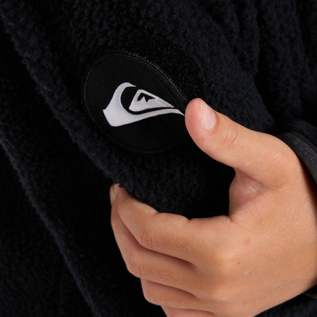 Quiksilver Boys' Back To S School Hood True Black / Age 7-8-True Black / Age 9-10-True Black / Age 11-12-True Black / Age 13-14-True Black / Age 15-16 - 53 Degrees North 