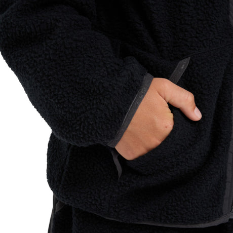 Quiksilver Boys' Back To S School Hood True Black / Age 7-8-True Black / Age 9-10-True Black / Age 11-12-True Black / Age 13-14-True Black / Age 15-16 - 53 Degrees North 