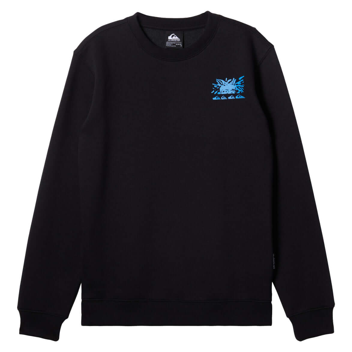 Quiksilver Boys' Graphic Crew Pullover Black / Age 7-8-Black / Age 9-10-Black / Age 11-12-Black / Age 13-14-Black / Age 15-16 - 53 Degrees North 