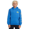 Quiksilver Boys' Omni Logo Hoodie Nebulas Blue / Age 7-8-Nebulas Blue / Age 9-10-Nebulas Blue / Age 11-12-Nebulas Blue / Age 13-14-Nebulas Blue / Age 15-16 - 53 Degrees North 