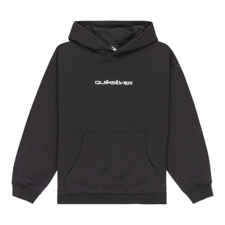 Quiksilver Boys' Salt Water Graphic Hoodie True Black / Age 7-8-True Black / Age 9-10-True Black / Age 11-12-True Black / Age 13-14-True Black / Age 15-16 - 53 Degrees North 