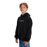 Quiksilver Boys' Salt Water Graphic Hoodie True Black / Age 7-8-True Black / Age 9-10-True Black / Age 11-12-True Black / Age 13-14-True Black / Age 15-16 - 53 Degrees North 