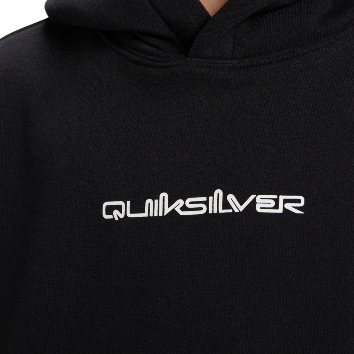 Quiksilver Boys' Salt Water Graphic Hoodie True Black / Age 7-8-True Black / Age 9-10-True Black / Age 11-12-True Black / Age 13-14-True Black / Age 15-16 - 53 Degrees North 