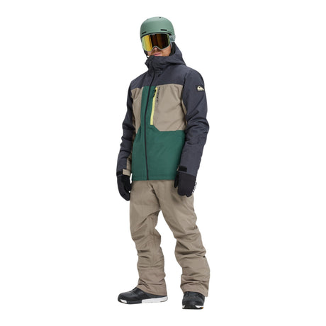 Quiksilver Men's Dawson Jacket True Black / Small-True Black / Medium-True Black / Large-True Black / X-Large-Trekking Green / Small - 53 Degrees North 