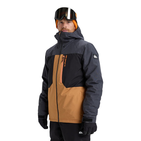 Quiksilver Men's Dawson Jacket True Black / Small-True Black / Medium-True Black / Large-True Black / X-Large-Trekking Green / Small - 53 Degrees North 