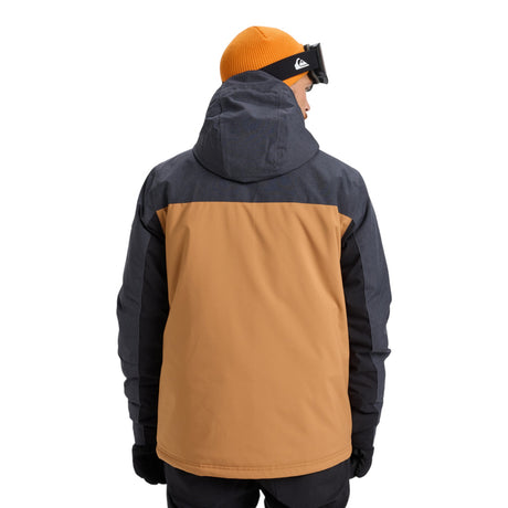 Quiksilver Men's Dawson Jacket True Black / Small-True Black / Medium-True Black / Large-True Black / X-Large-Trekking Green / Small - 53 Degrees North 