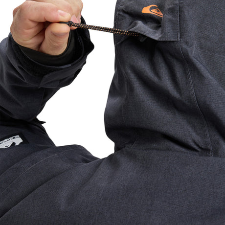 Quiksilver Men's Dawson Jacket True Black / Small-True Black / Medium-True Black / Large-True Black / X-Large-Trekking Green / Small - 53 Degrees North 