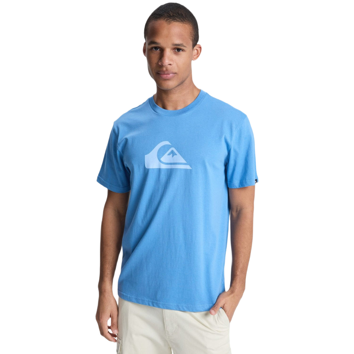 Quiksilver Men's EV Comp Logo T-Shirt Dark Navy / Small-Dark Navy / Medium-Dark Navy / Large-Dark Navy / X-Large-Riviera / Small - 53 Degrees North 