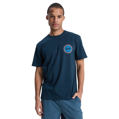 Quiksilver Men's EV Duality T-Shirt Dark Navy / Small-Dark Navy / Medium-Dark Navy / Large-Dark Navy / X-Large - 53 Degrees North 