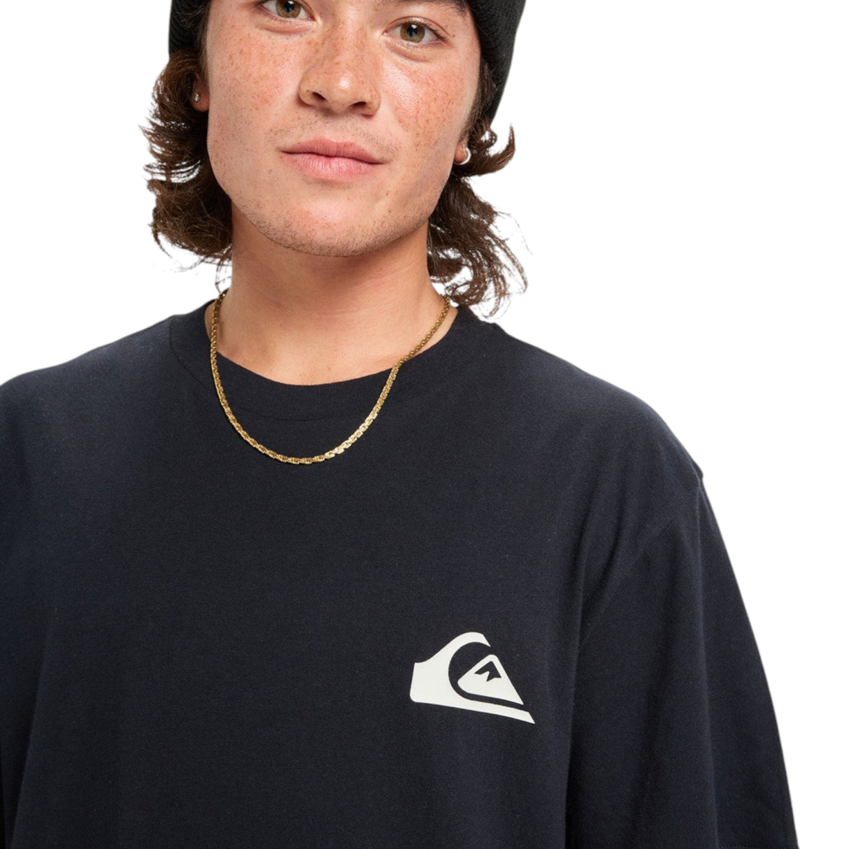 Quiksilver Men's EV Mini Logo T-Shirt True Black / Small-True Black / Medium-True Black / Large-True Black / X-Large - 53 Degrees North 
