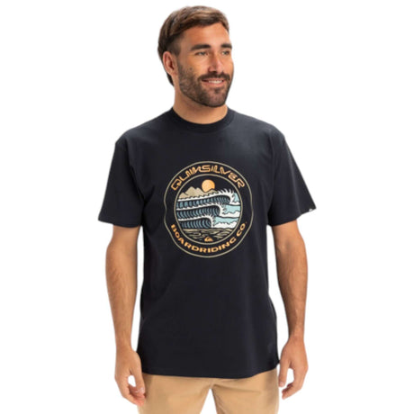 Quiksilver Men's EV Three Seas Tee Dark Navy / Small-Dark Navy / Medium-Dark Navy / Large-Dark Navy / X-Large - 53 Degrees North 