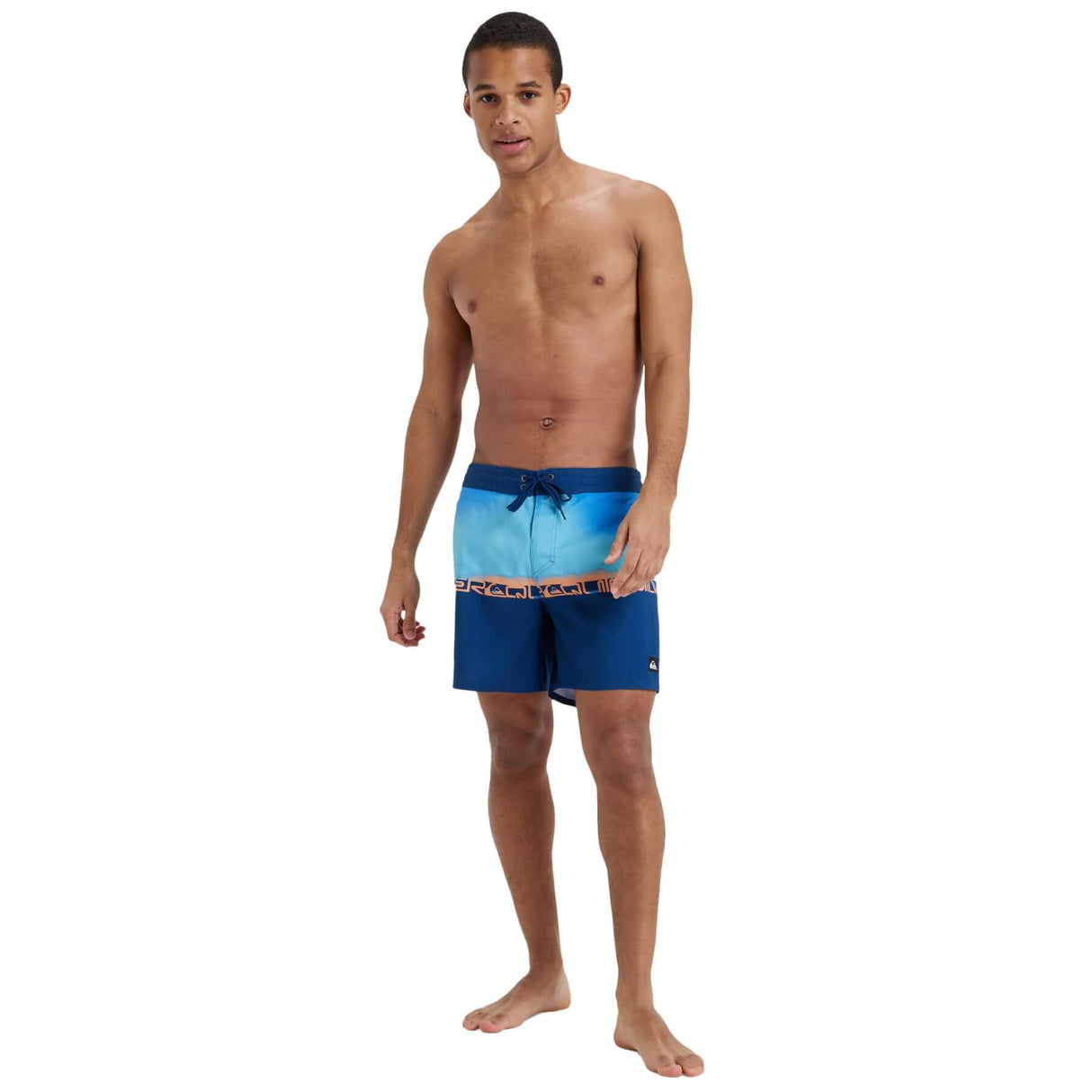 Quiksilver Men's Everyday Half Jam 16 Swim Shorts Fiery Coral Wordblock / Small-Fiery Coral Wordblock / Medium-Fiery Coral Wordblock / Large-Fiery Coral Wordblock / X-Large-Fiery Coral Wordblock / XX-Large - 53 Degrees North 
