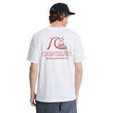 Quiksilver Men's Evo Original BS Short Sleeve T-Shirt Snow White / Small-Snow White / Medium-Snow White / Large-Snow White / X-Large-Forest / Small - 53 Degrees North 