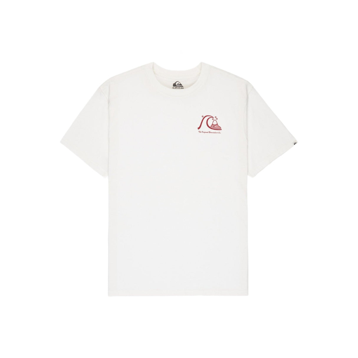 Quiksilver Men's Evo Original BS Short Sleeve T-Shirt Snow White / Small-Snow White / Medium-Snow White / Large-Snow White / X-Large-Forest / Small - 53 Degrees North 