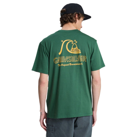 Quiksilver Men's Evo Original BS Short Sleeve T-Shirt Snow White / Small-Snow White / Medium-Snow White / Large-Snow White / X-Large-Forest / Small - 53 Degrees North 