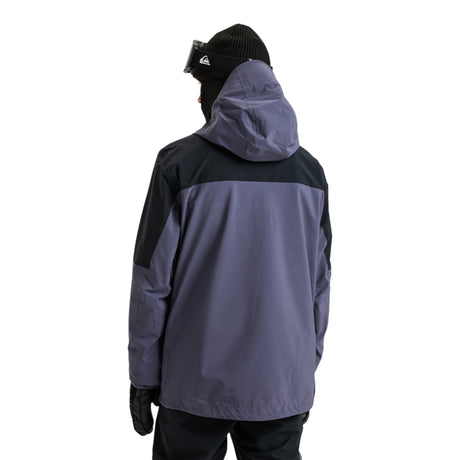 Quiksilver Men's Forever Stretch GORE-TEX Jacket Graystone / Small-Graystone / Medium-Graystone / Large-Graystone / X-Large - 53 Degrees North 