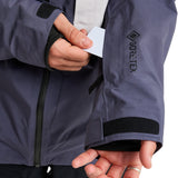 Quiksilver Men's Forever Stretch GORE-TEX Jacket Graystone / Small-Graystone / Medium-Graystone / Large-Graystone / X-Large - 53 Degrees North 