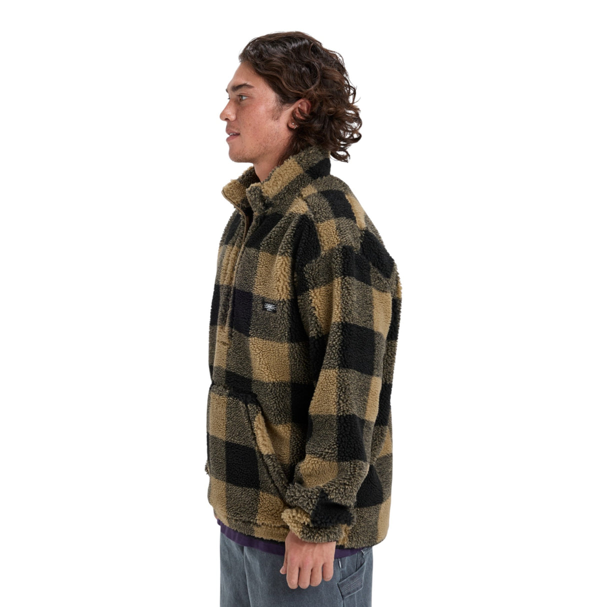 Quiksilver Men's Mercury Woodlands Sherpa Shirt Woodlands Elmwood / Small-Woodlands Elmwood / Medium-Woodlands Elmwood / Large-Woodlands Elmwood / X-Large - 53 Degrees North 