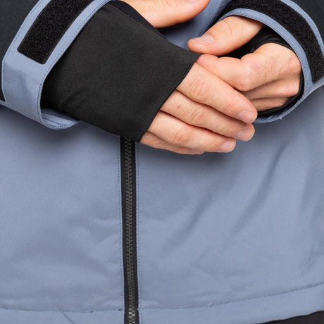 Quiksilver Men's Mission Block Ski Jacket Flint Stone / Small-Flint Stone / Medium-Flint Stone / Large-Flint Stone / X-Large - 53 Degrees North 