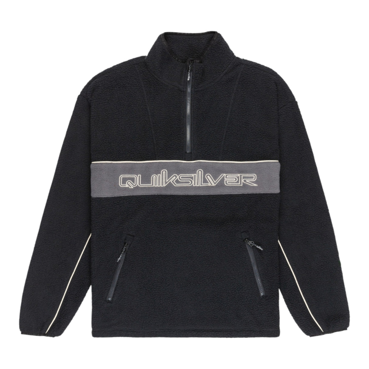 Quiksilver Men's Omni Sherpa Fleece True Black / Small-True Black / Medium-True Black / Large-True Black / X-Large - 53 Degrees North 