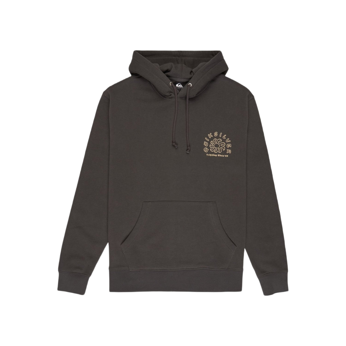 Quiksilver Men's Salt Water Graphic Hoodie Iron Gate / Small-Iron Gate / Medium-Iron Gate / Large-Iron Gate / X-Large - 53 Degrees North 