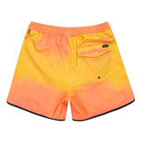 Quiksilver Men's Surfsilk Scallop Volley 16 Shorts Fiery Coral Bloomfade / Small-Fiery Coral Bloomfade / Medium-Fiery Coral Bloomfade / Large-Fiery Coral Bloomfade / X-Large-Fiery Coral Bloomfade / XX-Large - 53 Degrees North 