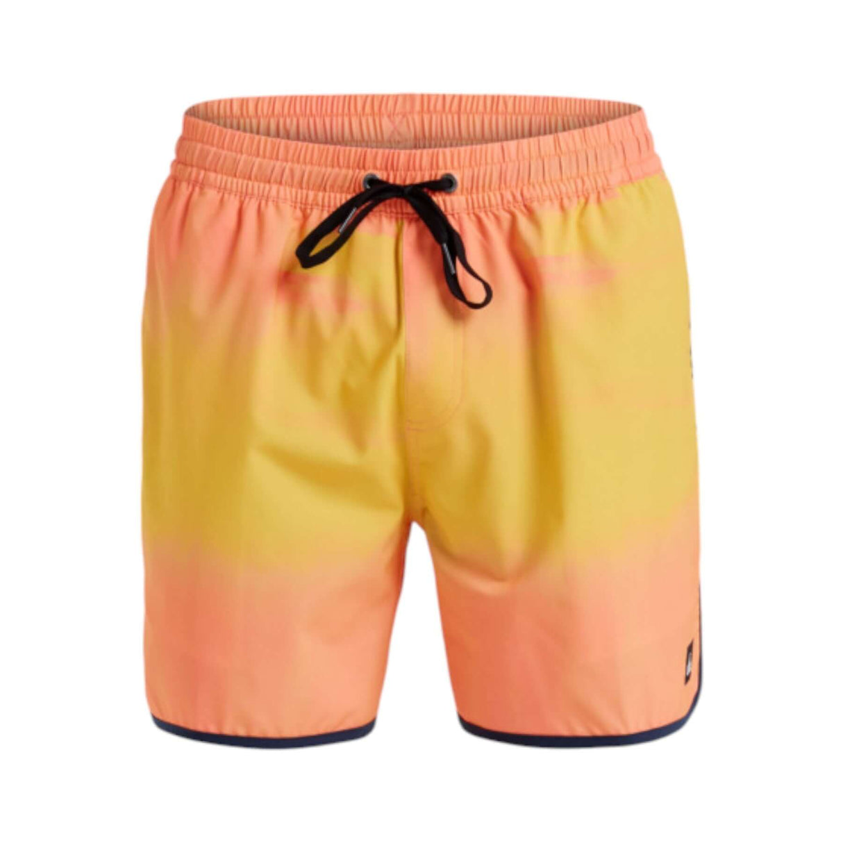Quiksilver Men's Surfsilk Scallop Volley 16 Shorts Fiery Coral Bloomfade / Small-Fiery Coral Bloomfade / Medium-Fiery Coral Bloomfade / Large-Fiery Coral Bloomfade / X-Large-Fiery Coral Bloomfade / XX-Large - 53 Degrees North 