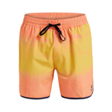 Quiksilver Men's Surfsilk Scallop Volley 16 Shorts Fiery Coral Bloomfade / Small-Fiery Coral Bloomfade / Medium-Fiery Coral Bloomfade / Large-Fiery Coral Bloomfade / X-Large-Fiery Coral Bloomfade / XX-Large - 53 Degrees North 