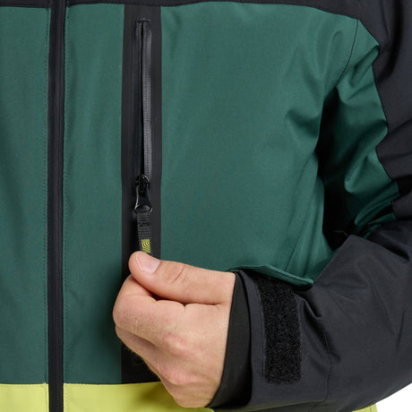 Quiksilver Men's Sycamore Block Jacket True Black / Small-True Black / Medium-True Black / Large-True Black / X-Large - 53 Degrees North 