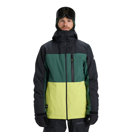 Quiksilver Men's Sycamore Block Jacket True Black / Small-True Black / Medium-True Black / Large-True Black / X-Large - 53 Degrees North 